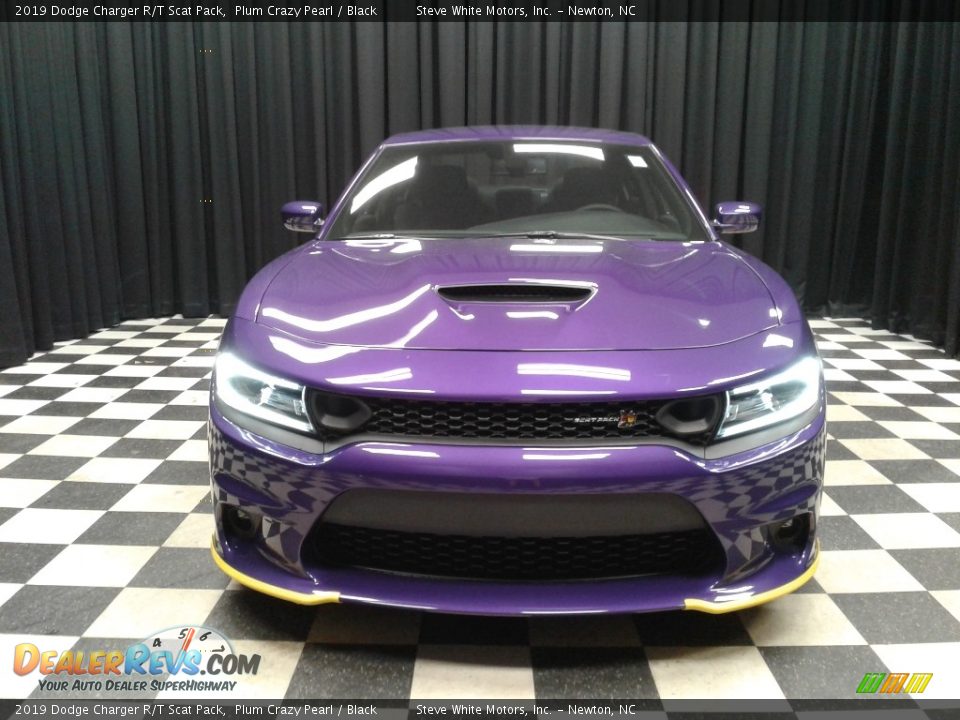 2019 Dodge Charger R/T Scat Pack Plum Crazy Pearl / Black Photo #3