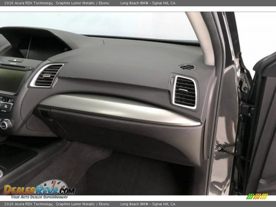 2016 Acura RDX Technology Graphite Luster Metallic / Ebony Photo #24