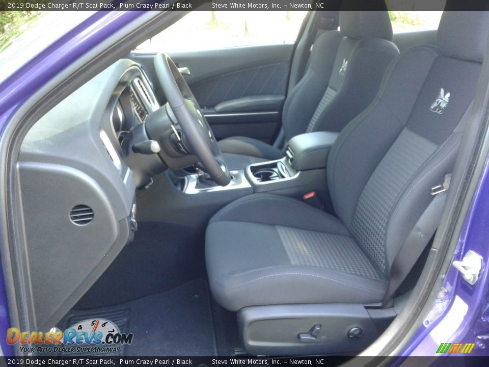 2019 Dodge Charger R/T Scat Pack Plum Crazy Pearl / Black Photo #10