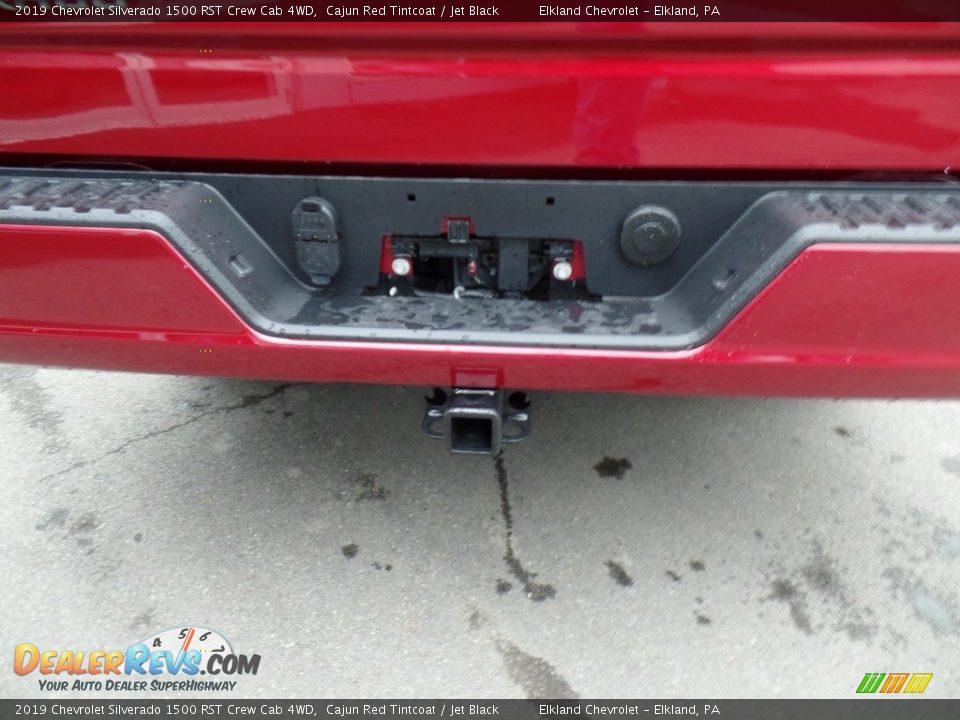 2019 Chevrolet Silverado 1500 RST Crew Cab 4WD Cajun Red Tintcoat / Jet Black Photo #10