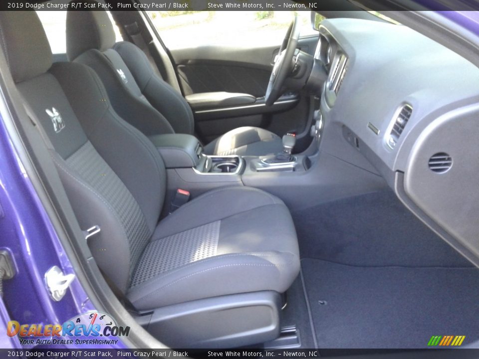 2019 Dodge Charger R/T Scat Pack Plum Crazy Pearl / Black Photo #14