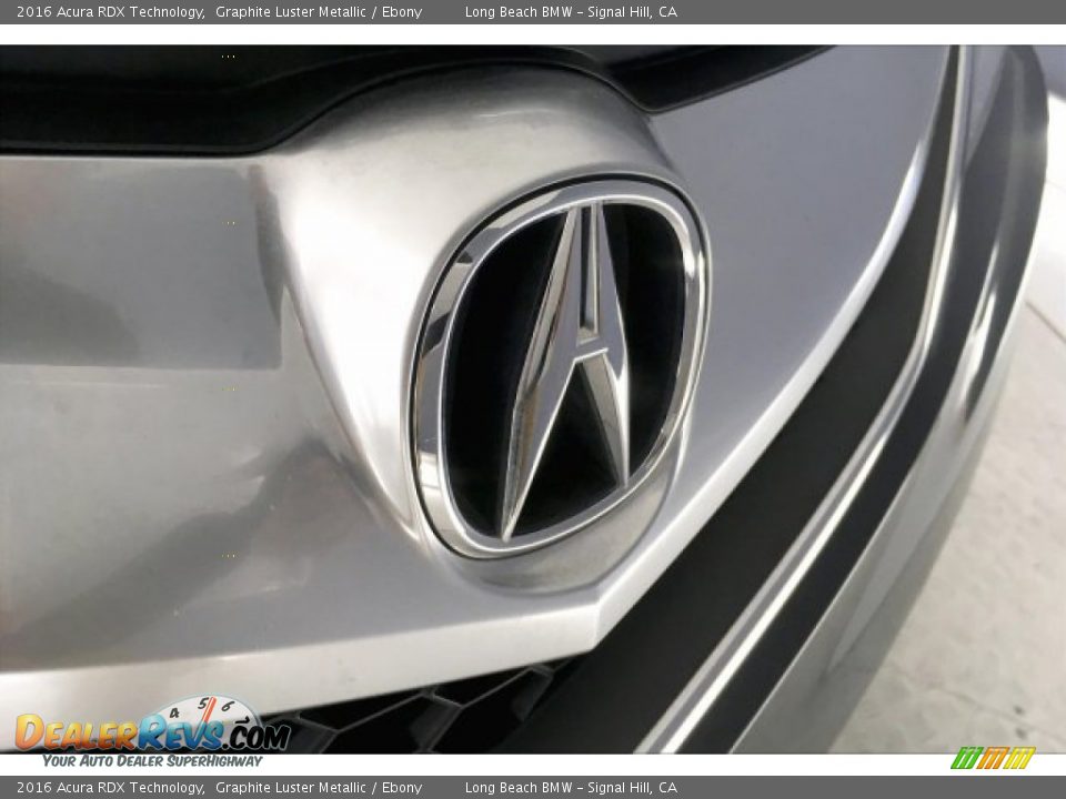 2016 Acura RDX Technology Graphite Luster Metallic / Ebony Photo #29