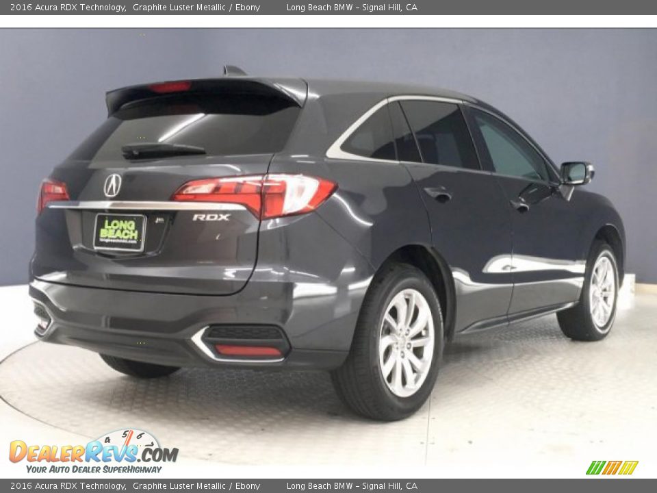 2016 Acura RDX Technology Graphite Luster Metallic / Ebony Photo #30