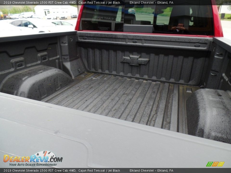 2019 Chevrolet Silverado 1500 RST Crew Cab 4WD Cajun Red Tintcoat / Jet Black Photo #12
