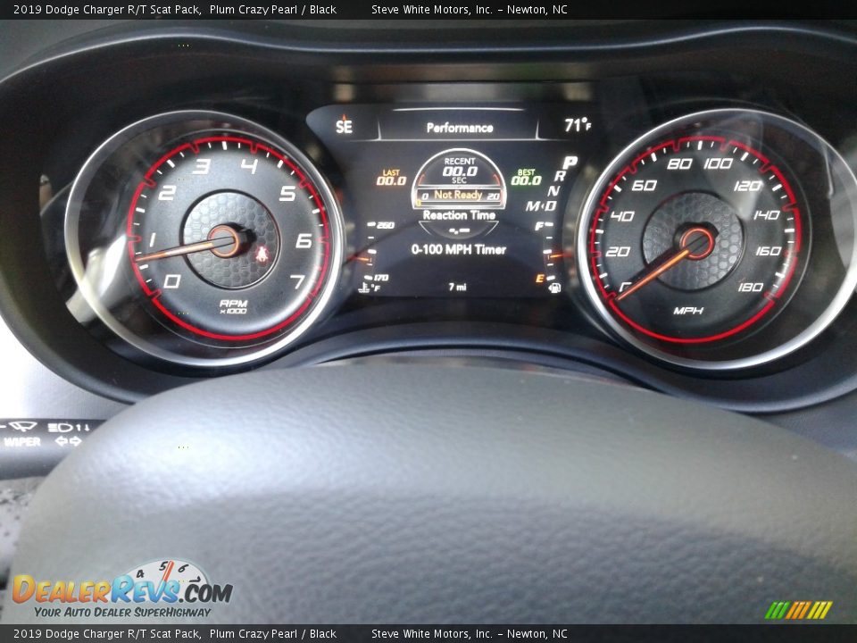 2019 Dodge Charger R/T Scat Pack Plum Crazy Pearl / Black Photo #18