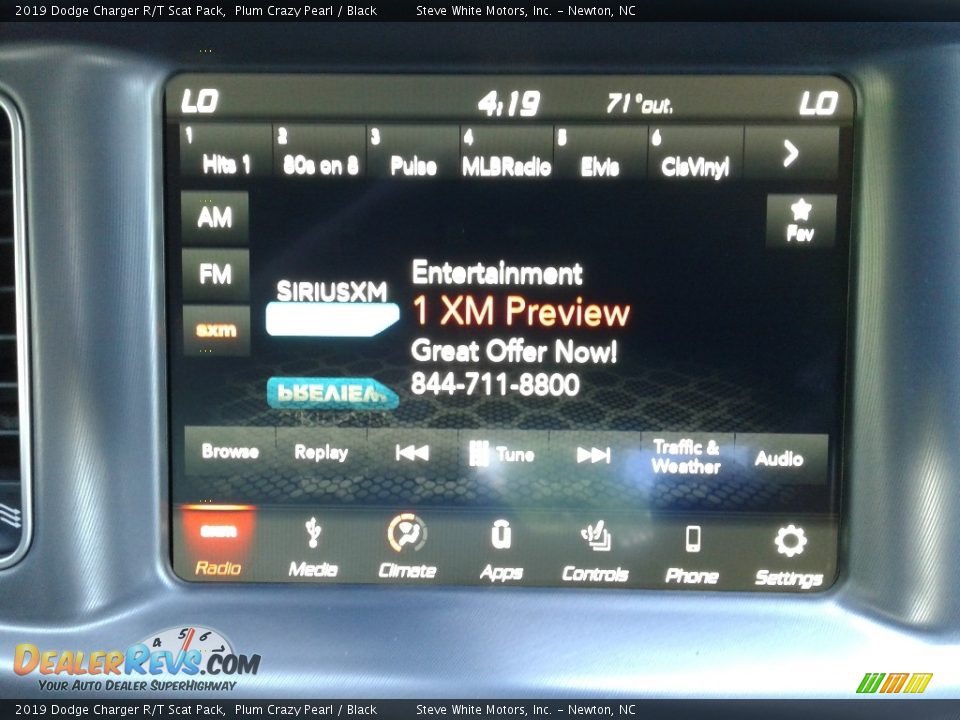 2019 Dodge Charger R/T Scat Pack Plum Crazy Pearl / Black Photo #20