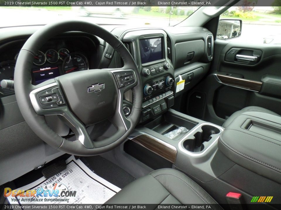 2019 Chevrolet Silverado 1500 RST Crew Cab 4WD Cajun Red Tintcoat / Jet Black Photo #17