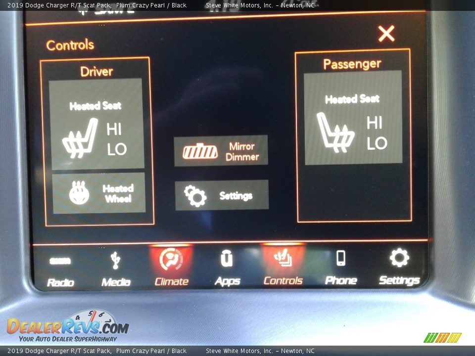 2019 Dodge Charger R/T Scat Pack Plum Crazy Pearl / Black Photo #23