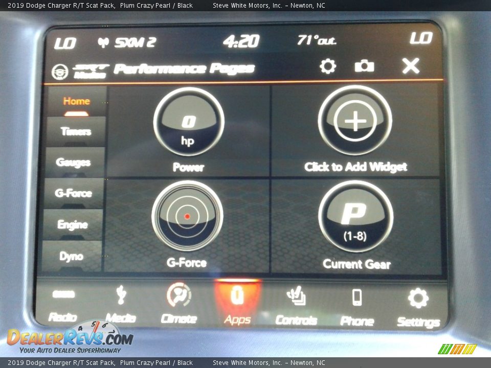 2019 Dodge Charger R/T Scat Pack Plum Crazy Pearl / Black Photo #26