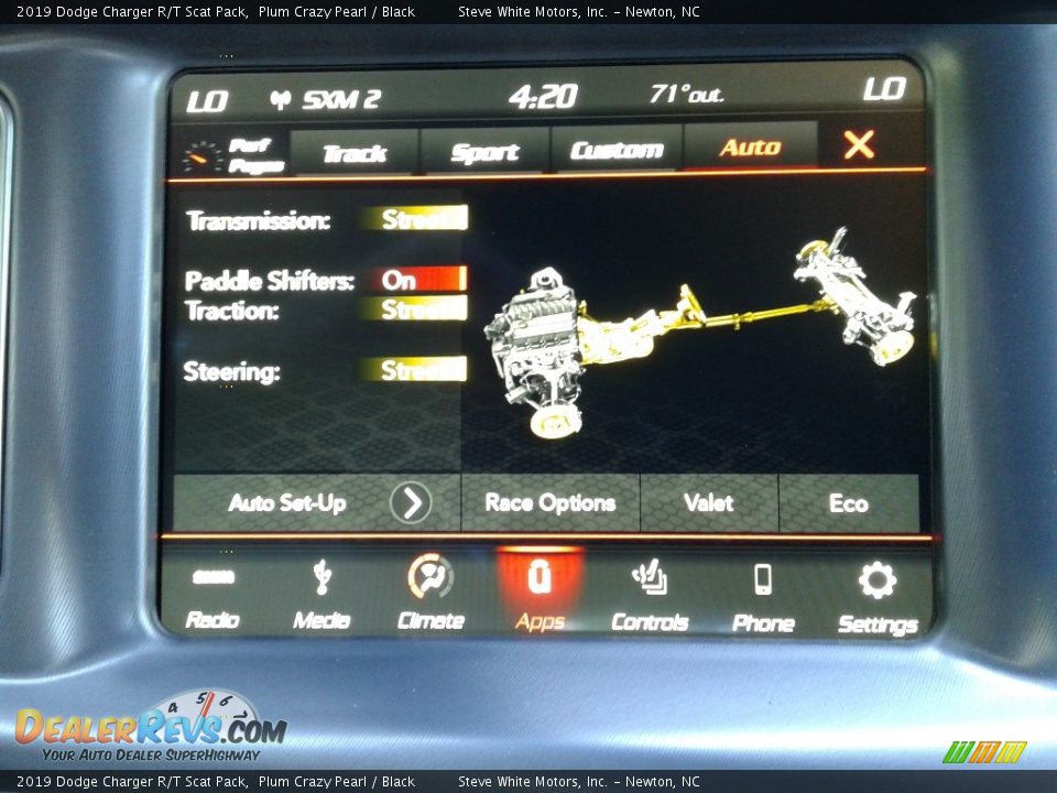 2019 Dodge Charger R/T Scat Pack Plum Crazy Pearl / Black Photo #27