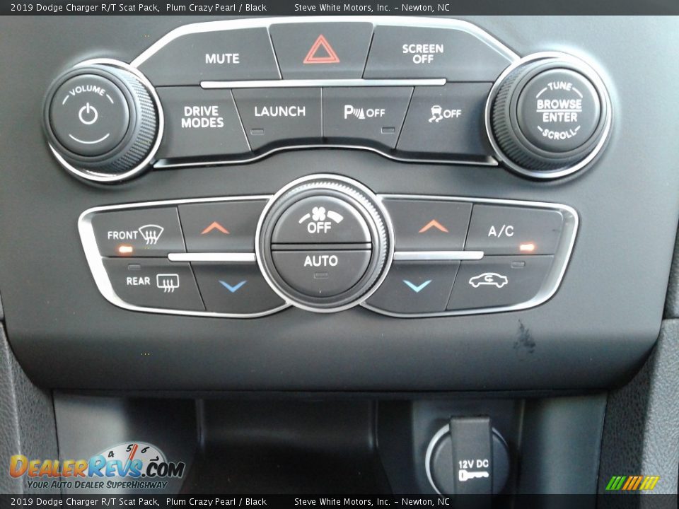 2019 Dodge Charger R/T Scat Pack Plum Crazy Pearl / Black Photo #28