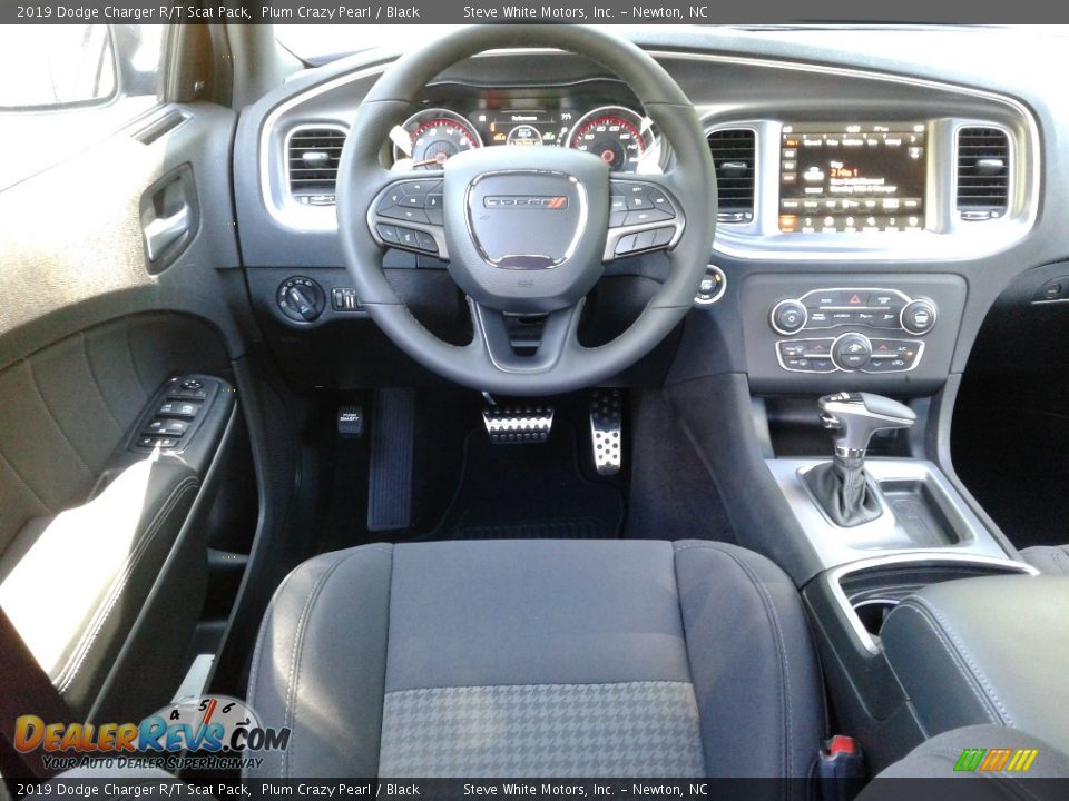 2019 Dodge Charger R/T Scat Pack Plum Crazy Pearl / Black Photo #32