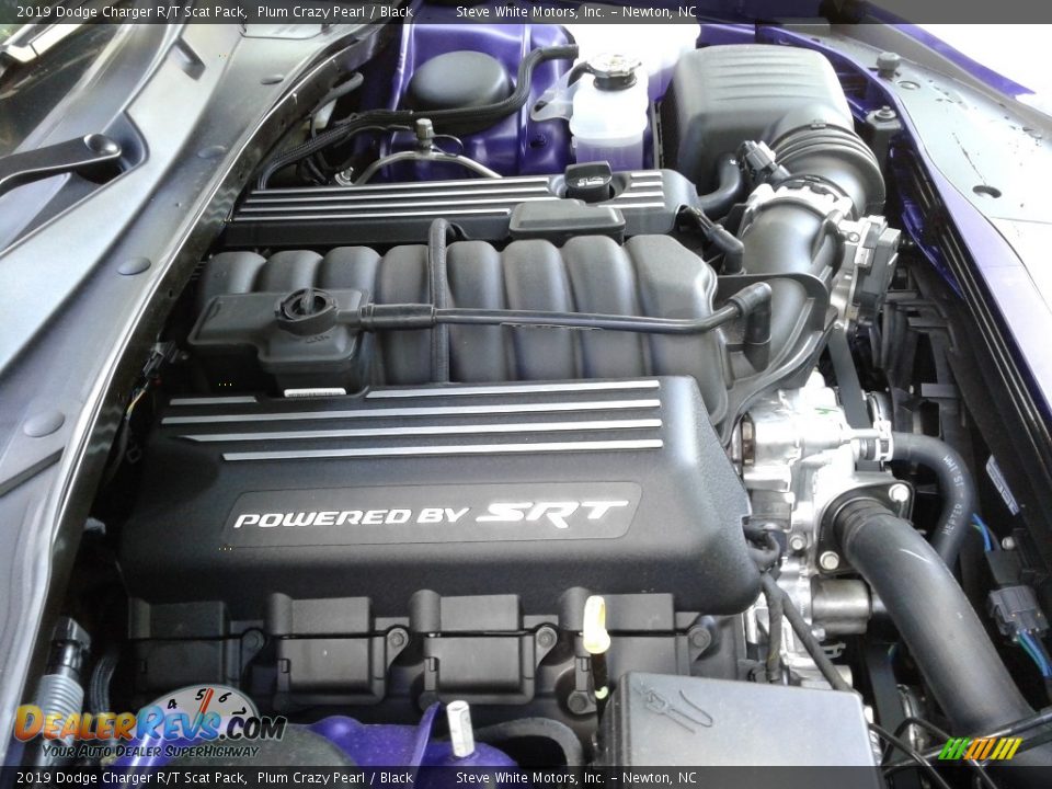 2019 Dodge Charger R/T Scat Pack Plum Crazy Pearl / Black Photo #34