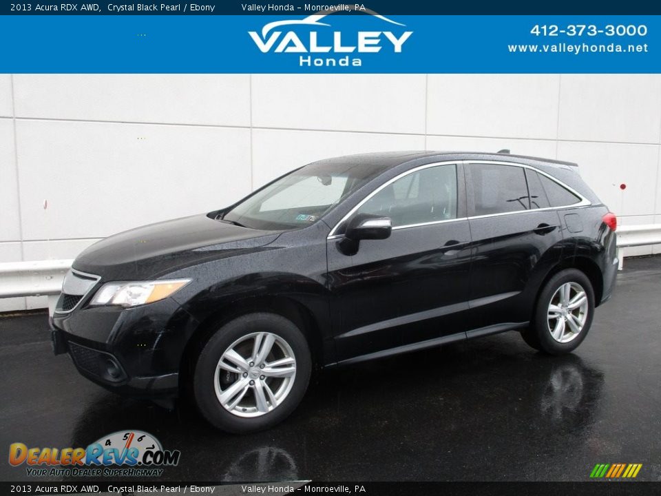 2013 Acura RDX AWD Crystal Black Pearl / Ebony Photo #1