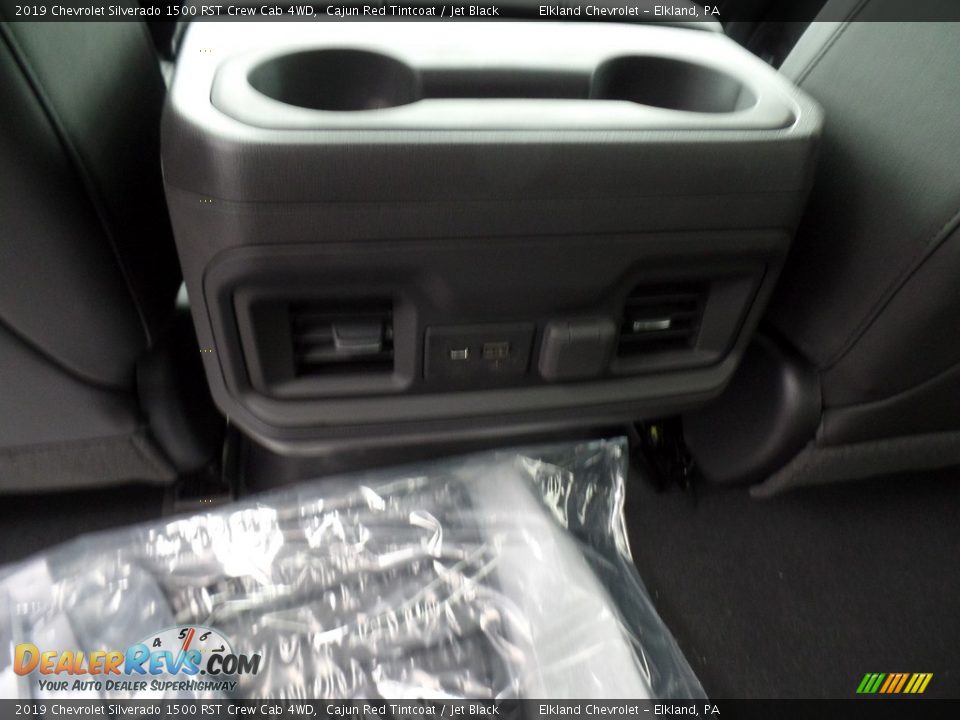 2019 Chevrolet Silverado 1500 RST Crew Cab 4WD Cajun Red Tintcoat / Jet Black Photo #36