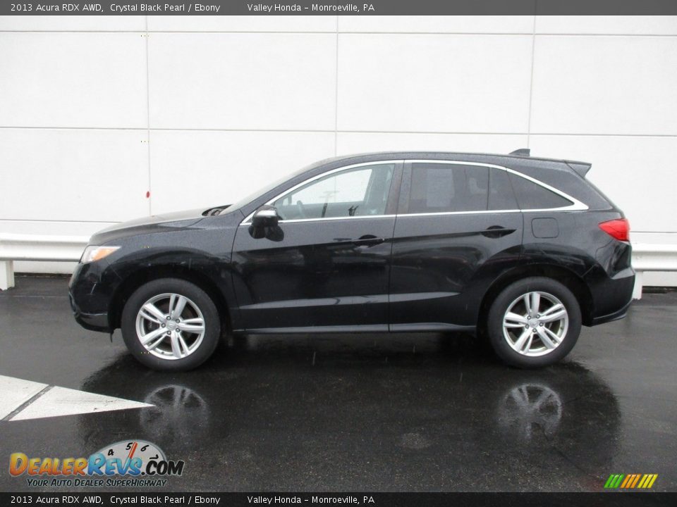 2013 Acura RDX AWD Crystal Black Pearl / Ebony Photo #2