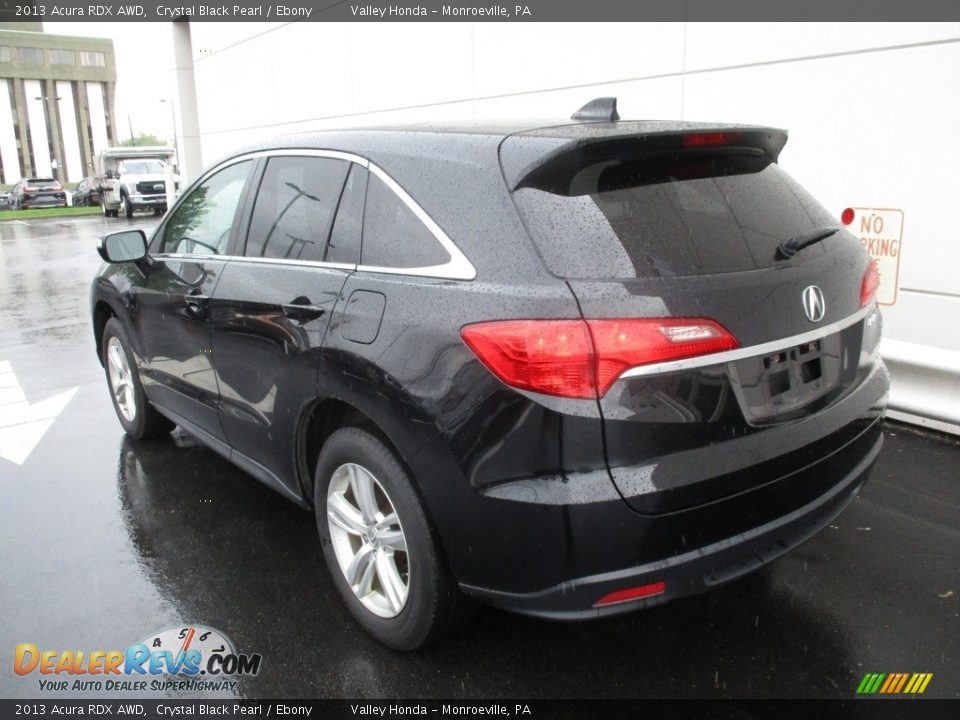 2013 Acura RDX AWD Crystal Black Pearl / Ebony Photo #3