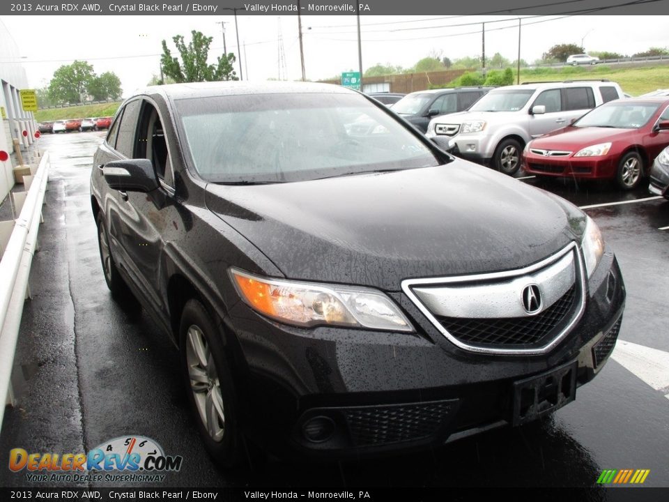 2013 Acura RDX AWD Crystal Black Pearl / Ebony Photo #7