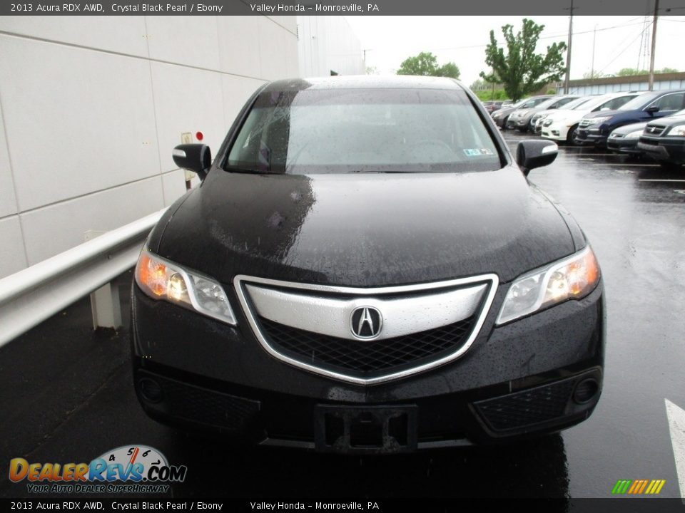 2013 Acura RDX AWD Crystal Black Pearl / Ebony Photo #8
