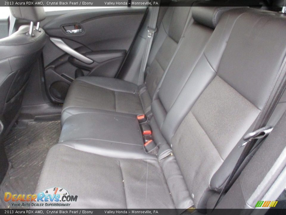 2013 Acura RDX AWD Crystal Black Pearl / Ebony Photo #10