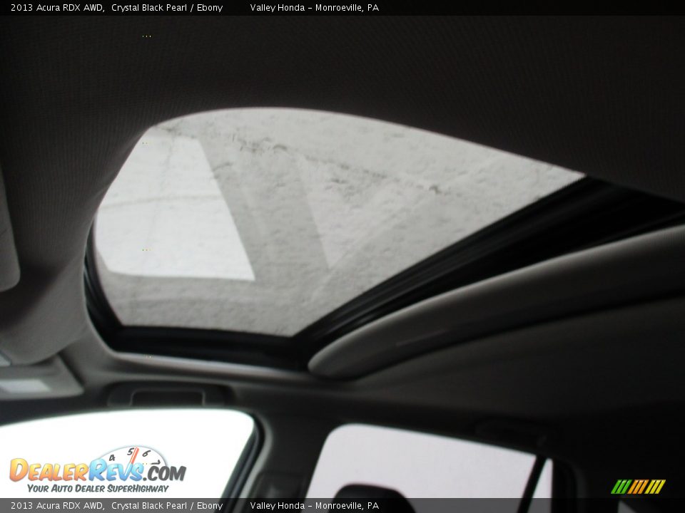 2013 Acura RDX AWD Crystal Black Pearl / Ebony Photo #11