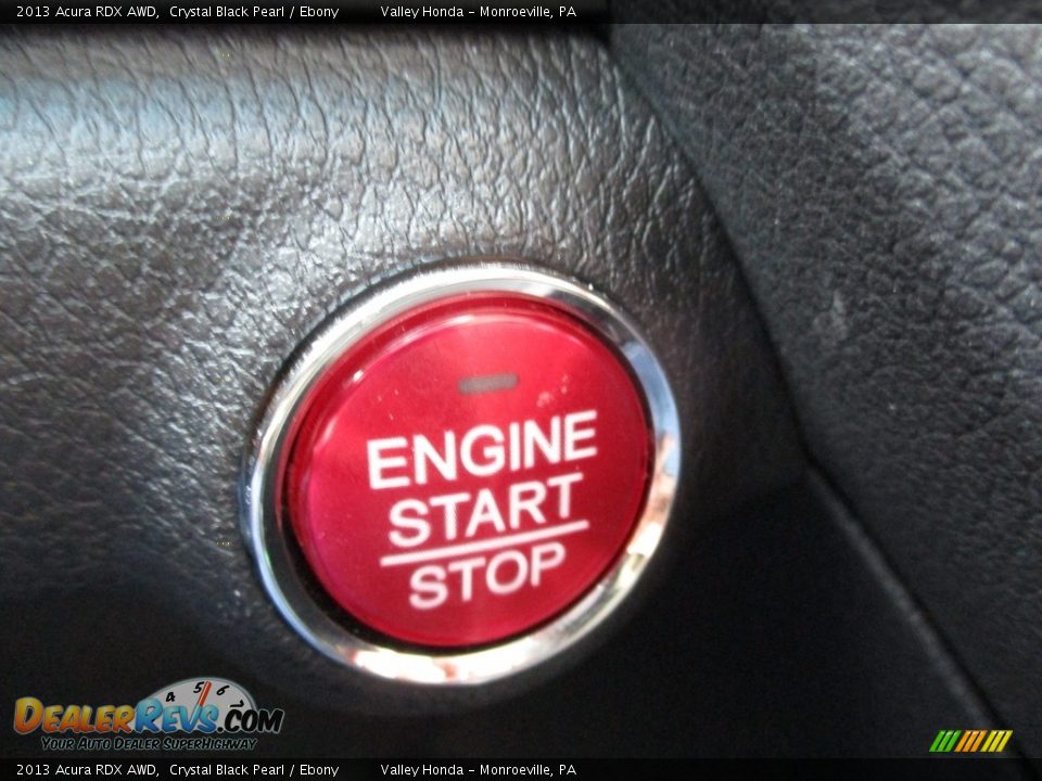 2013 Acura RDX AWD Crystal Black Pearl / Ebony Photo #18