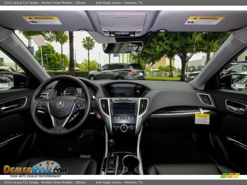 Ebony Interior - 2020 Acura TLX Sedan Photo #9