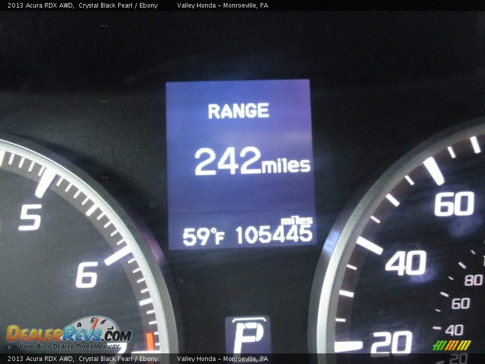 2013 Acura RDX AWD Crystal Black Pearl / Ebony Photo #20