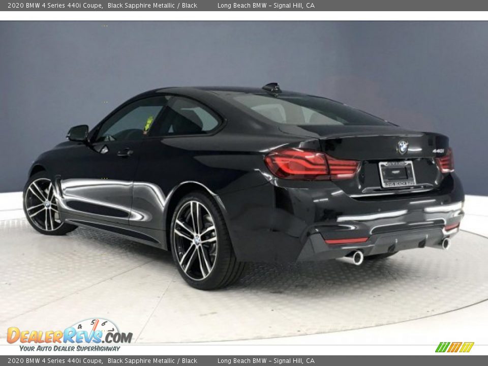2020 BMW 4 Series 440i Coupe Black Sapphire Metallic / Black Photo #3