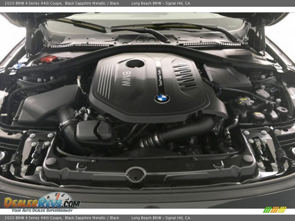 2020 BMW 4 Series 440i Coupe Black Sapphire Metallic / Black Photo #9