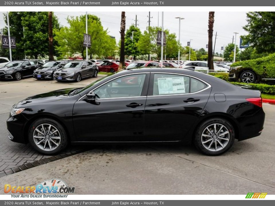 Majestic Black Pearl 2020 Acura TLX Sedan Photo #4