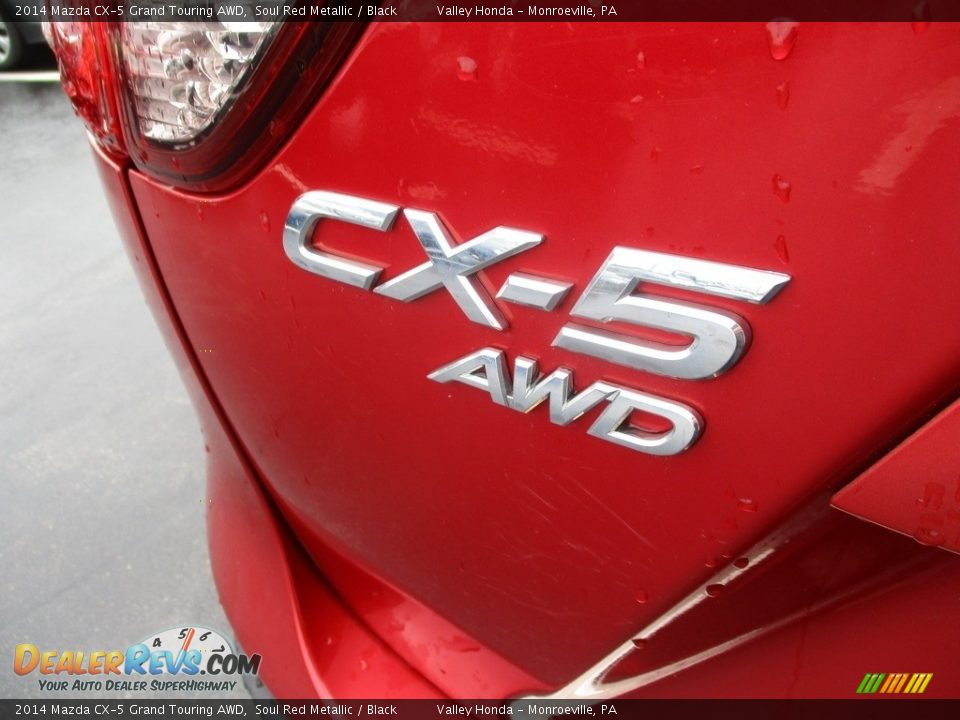 2014 Mazda CX-5 Grand Touring AWD Soul Red Metallic / Black Photo #6