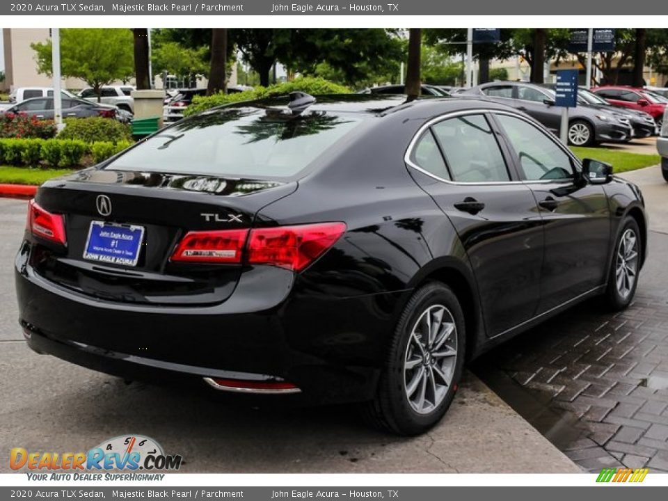 2020 Acura TLX Sedan Majestic Black Pearl / Parchment Photo #7