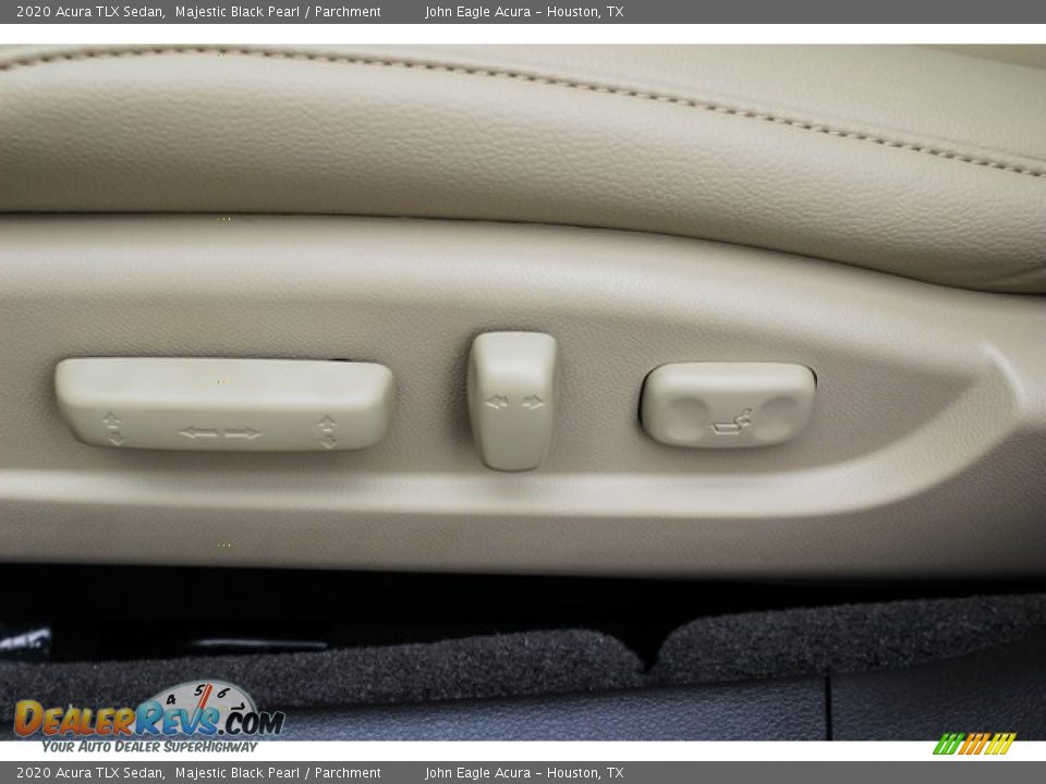 2020 Acura TLX Sedan Majestic Black Pearl / Parchment Photo #13