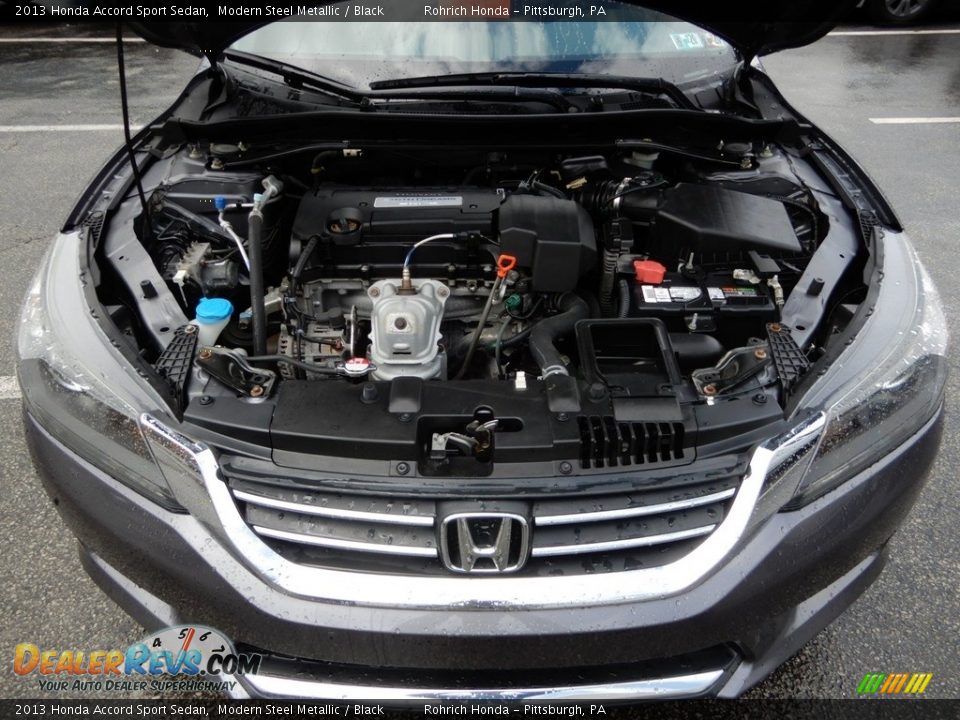 2013 Honda Accord Sport Sedan Modern Steel Metallic / Black Photo #11