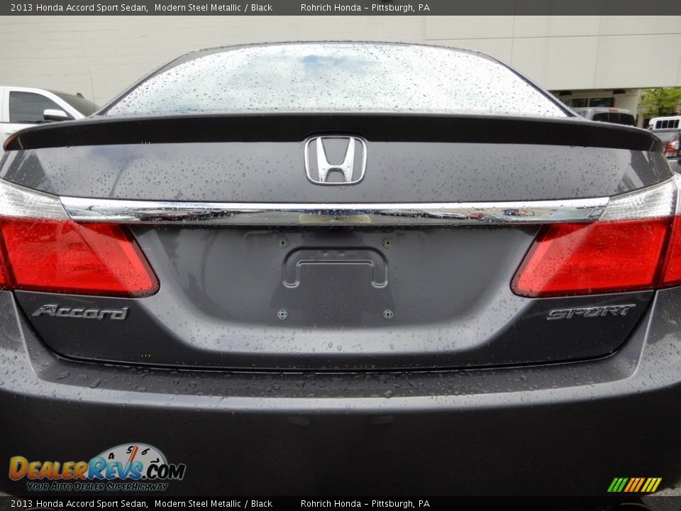 2013 Honda Accord Sport Sedan Modern Steel Metallic / Black Photo #16