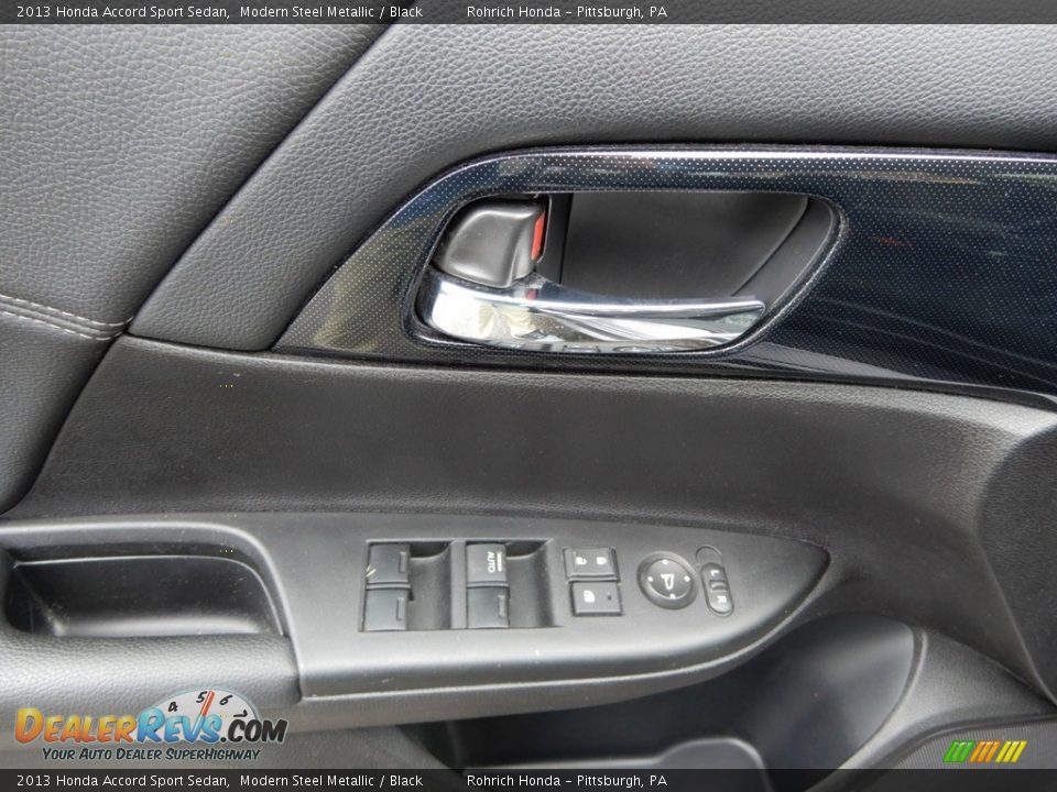 2013 Honda Accord Sport Sedan Modern Steel Metallic / Black Photo #19