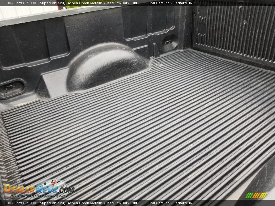 2004 Ford F150 XLT SuperCab 4x4 Aspen Green Metallic / Medium/Dark Flint Photo #9