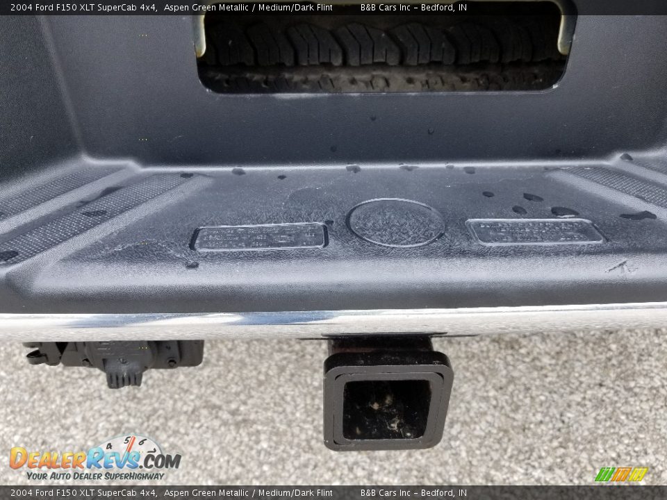2004 Ford F150 XLT SuperCab 4x4 Aspen Green Metallic / Medium/Dark Flint Photo #16