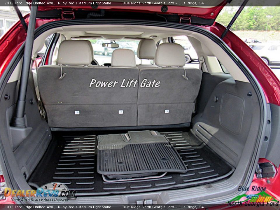 2013 Ford Edge Limited AWD Ruby Red / Medium Light Stone Photo #13