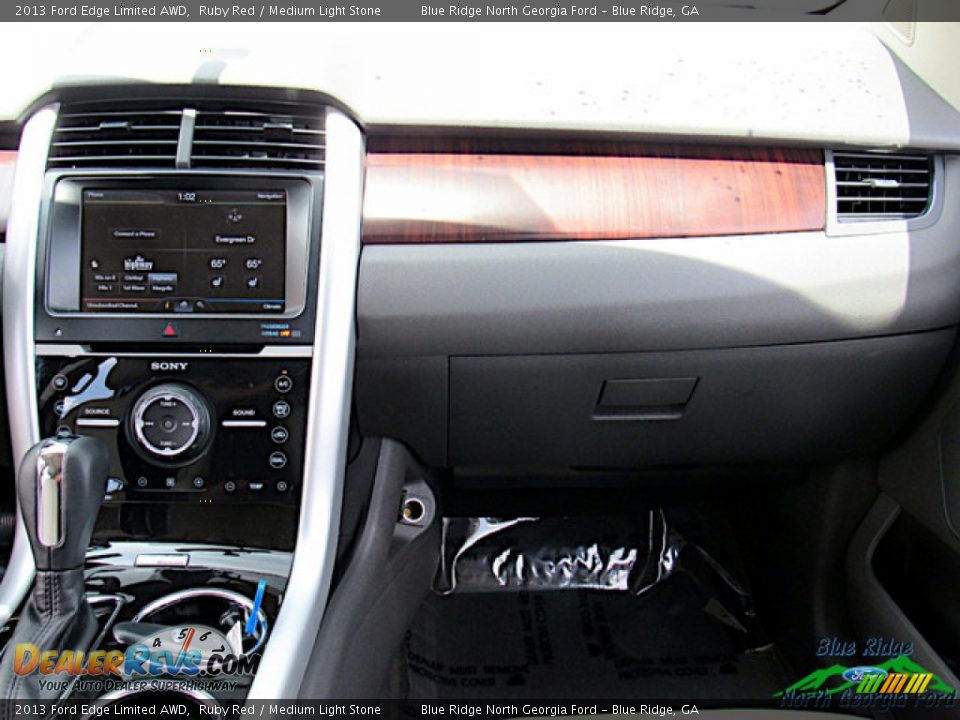 2013 Ford Edge Limited AWD Ruby Red / Medium Light Stone Photo #17
