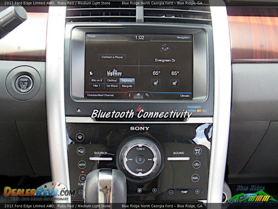 2013 Ford Edge Limited AWD Ruby Red / Medium Light Stone Photo #19