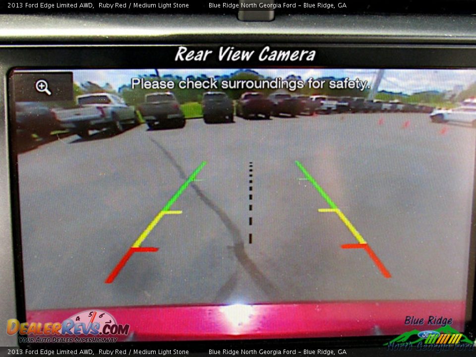 2013 Ford Edge Limited AWD Ruby Red / Medium Light Stone Photo #21