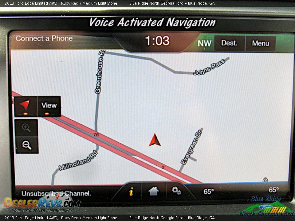 2013 Ford Edge Limited AWD Ruby Red / Medium Light Stone Photo #22