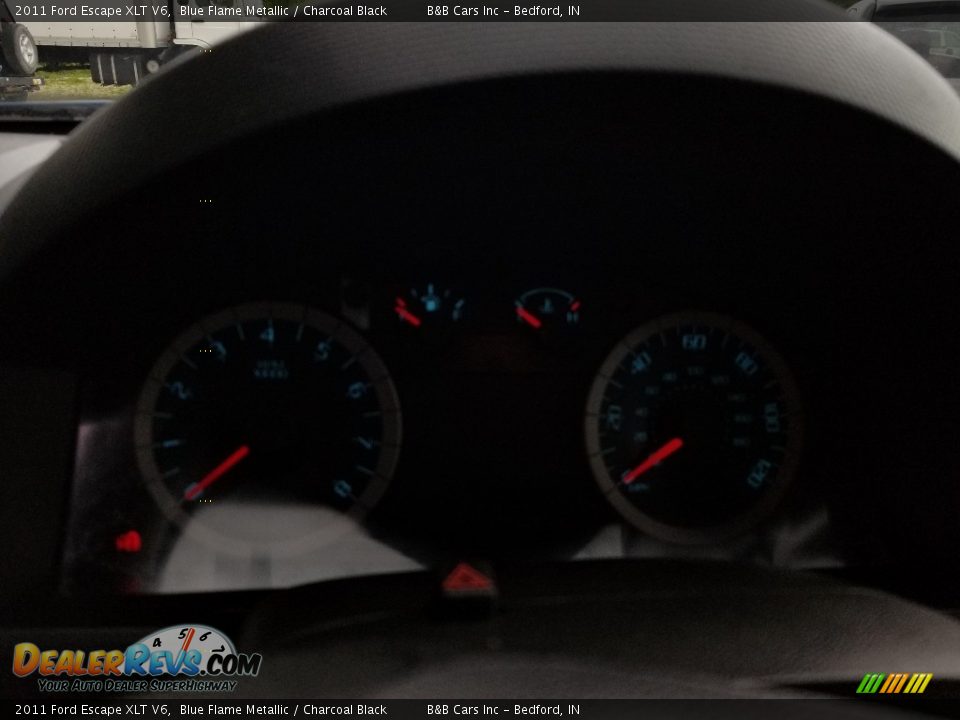 2011 Ford Escape XLT V6 Blue Flame Metallic / Charcoal Black Photo #11