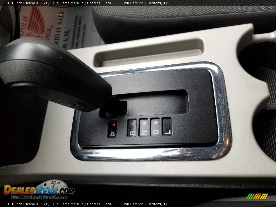 2011 Ford Escape XLT V6 Blue Flame Metallic / Charcoal Black Photo #13