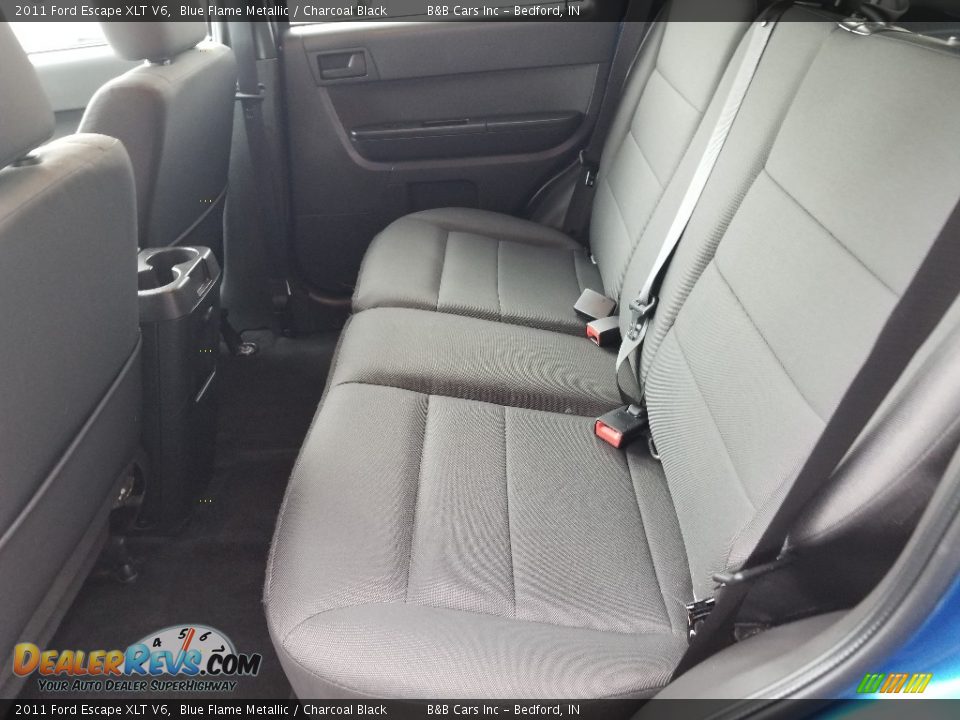 2011 Ford Escape XLT V6 Blue Flame Metallic / Charcoal Black Photo #14