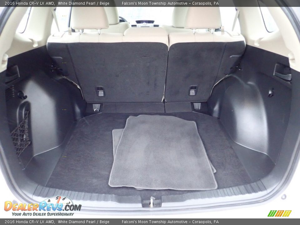 2016 Honda CR-V LX AWD White Diamond Pearl / Beige Photo #5