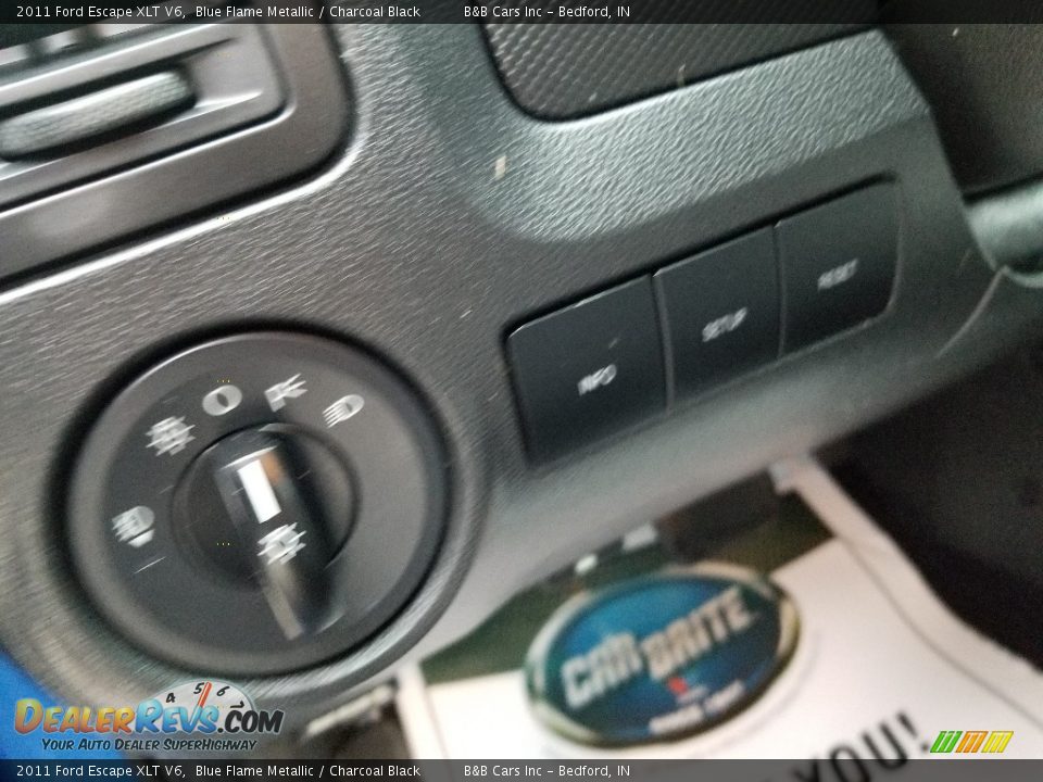 2011 Ford Escape XLT V6 Blue Flame Metallic / Charcoal Black Photo #20
