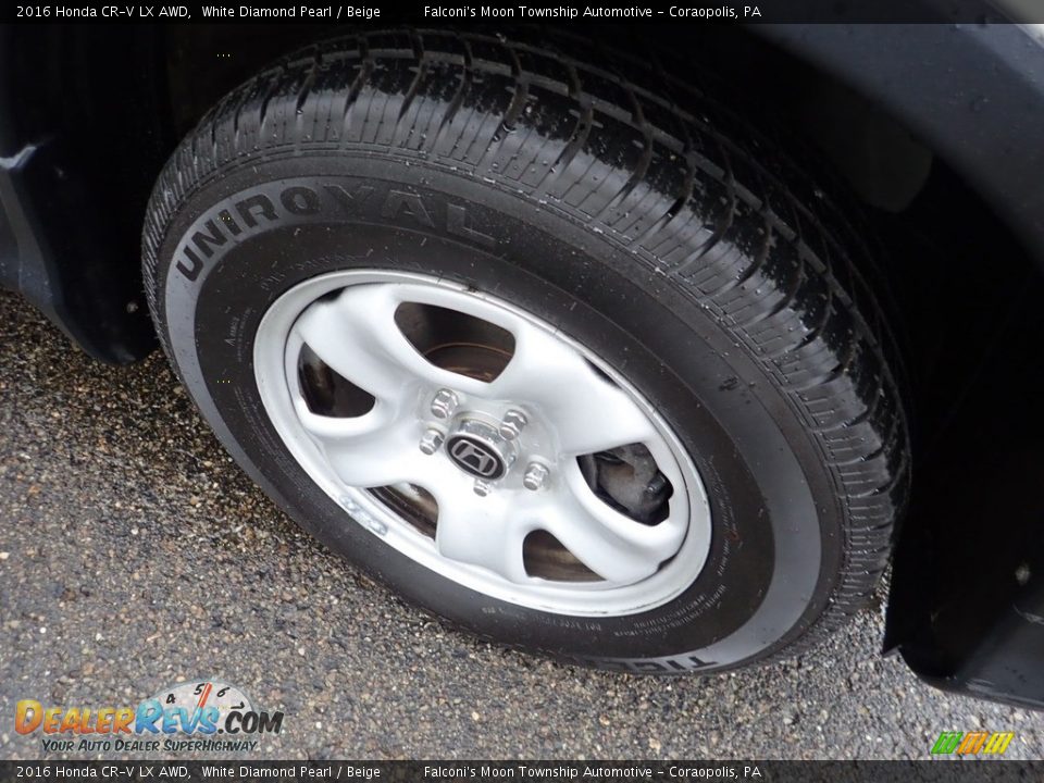 2016 Honda CR-V LX AWD White Diamond Pearl / Beige Photo #10